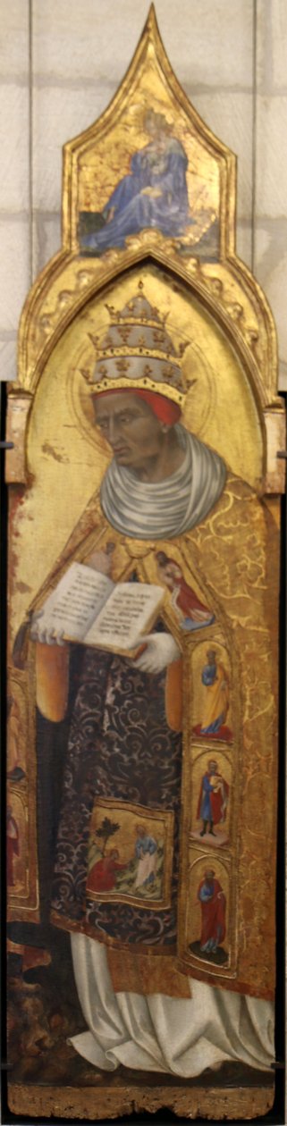 Frans: saint Clément door Giovanni di Paolo