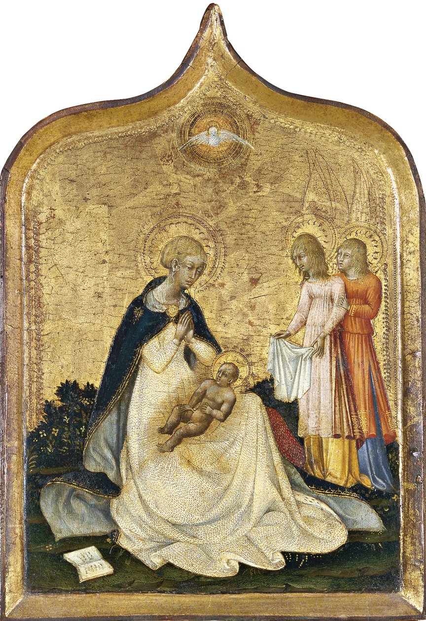 De Maagd van Nederigheid door Giovanni di Paolo