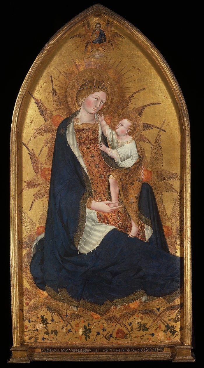 Branchini Madonna door Giovanni di Paolo di Grazia