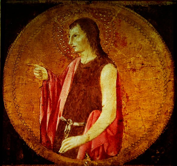 St. Johannes door Giovanni di Paolo di Grazia