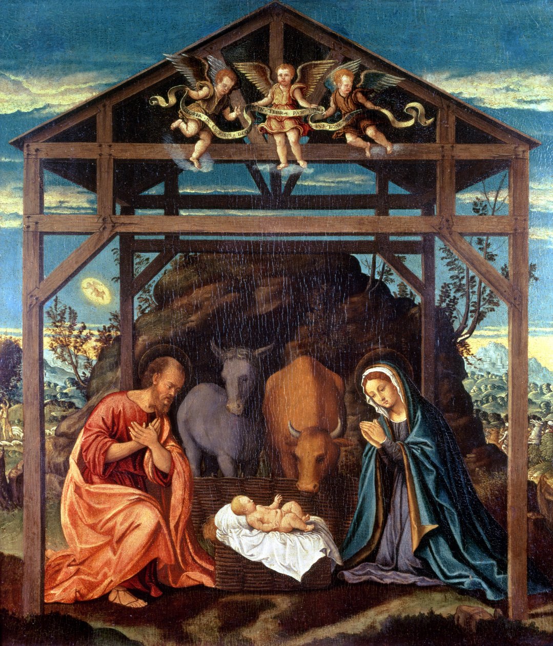 Geboorte door Girolamo del Pacchia