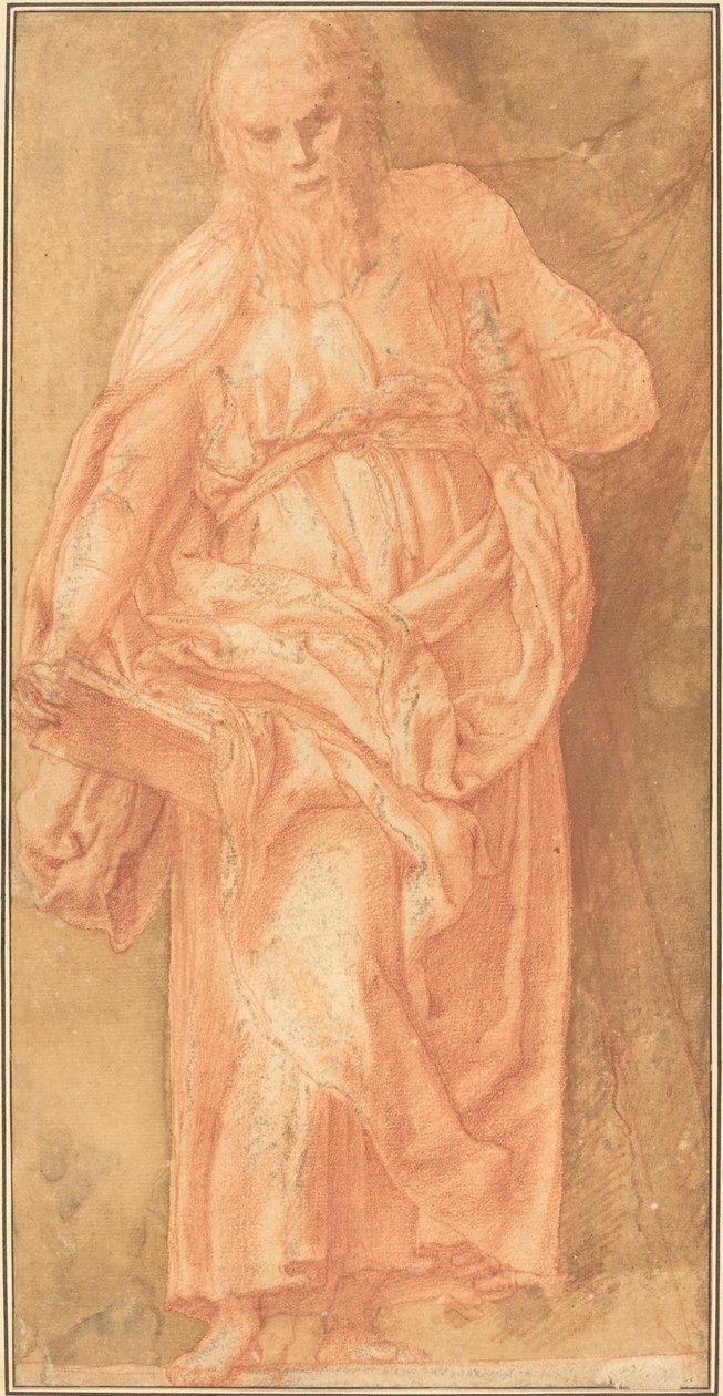 Sint Andreas door Girolamo Muziano
