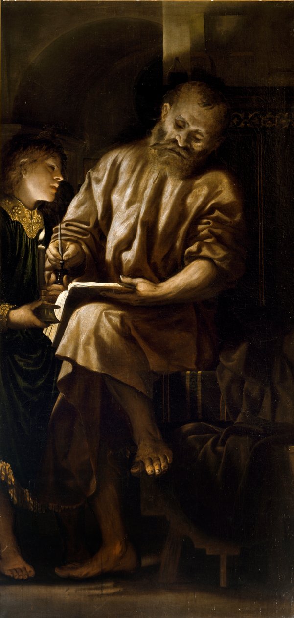 Sint Matteüs door Girolamo Romanino
