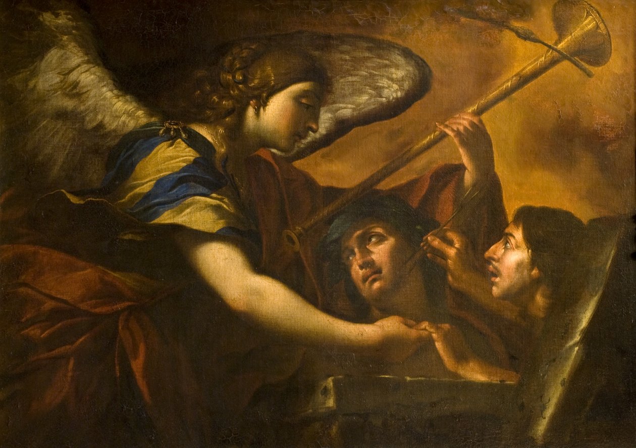 Een Allegorie van Roem door Girolamo Troppa