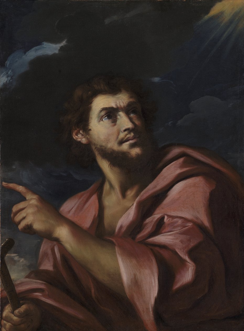 Sint Johannes de Doper door Girolamo Troppa