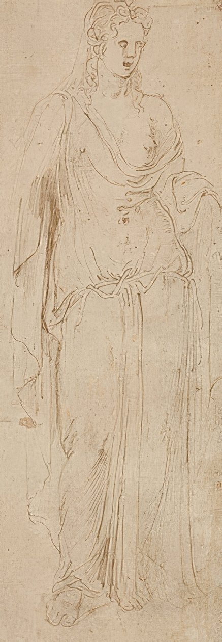 Staande figuur. Omstreeks 1530/50 door Girolamo da Carpi
