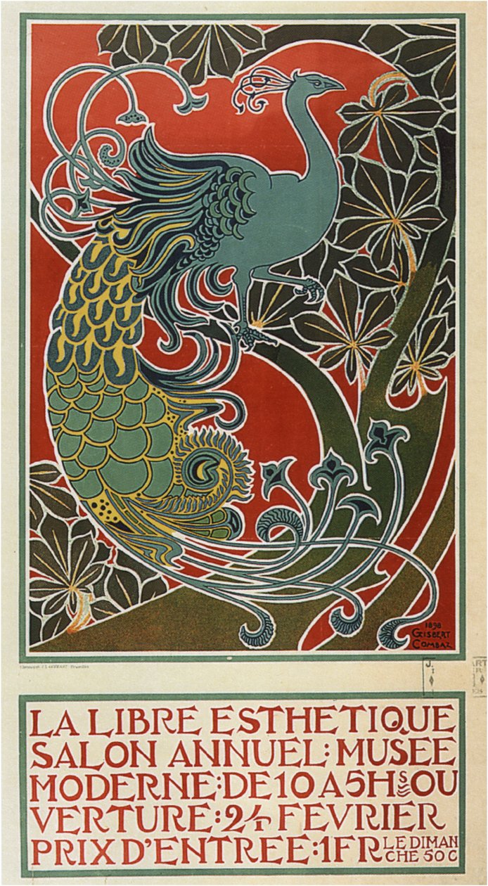 La Libre Esthétique, 1898 door Gisbert Combaz