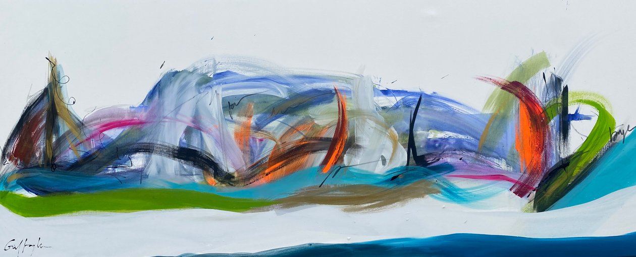 Así comenzó (schilderij) door Gisela Gaffoglio