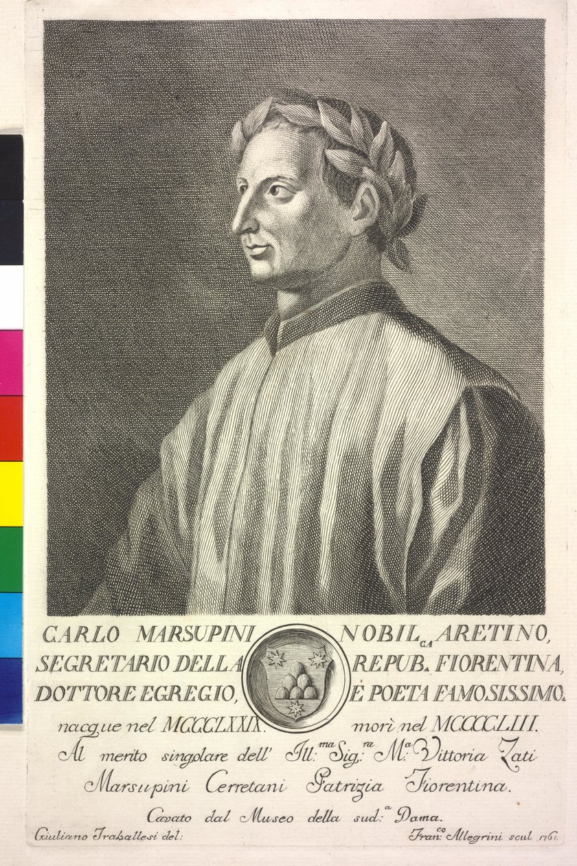 Carlo Marsuppini door Giuliano Traballesi