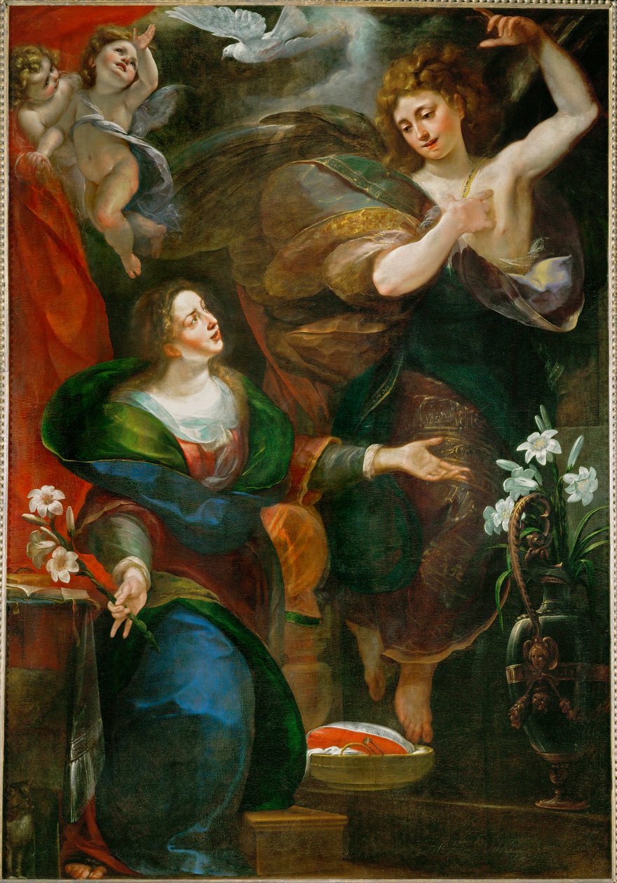 Aankondiging ... door Giulio Cesare Procaccini
