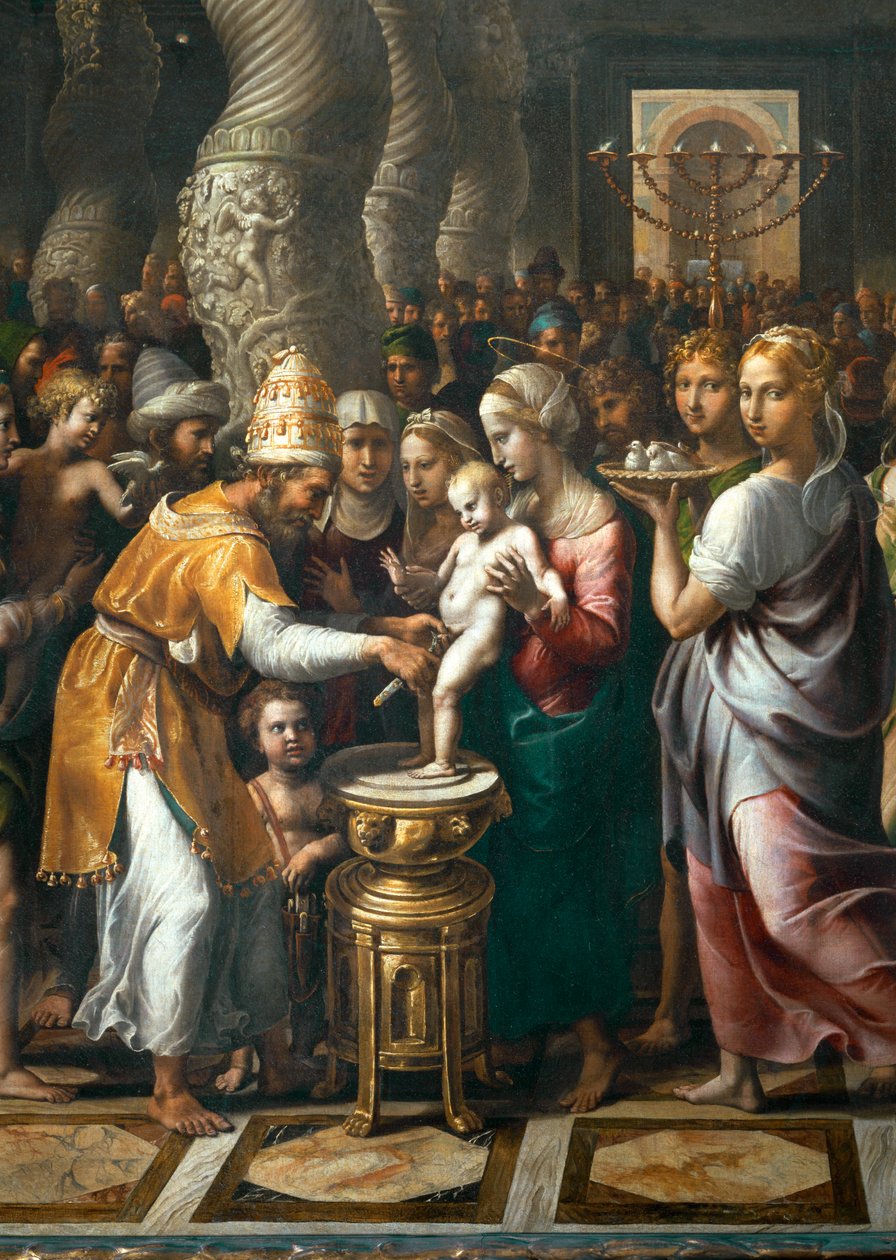 Besnijdenis ... door Giulio Romano