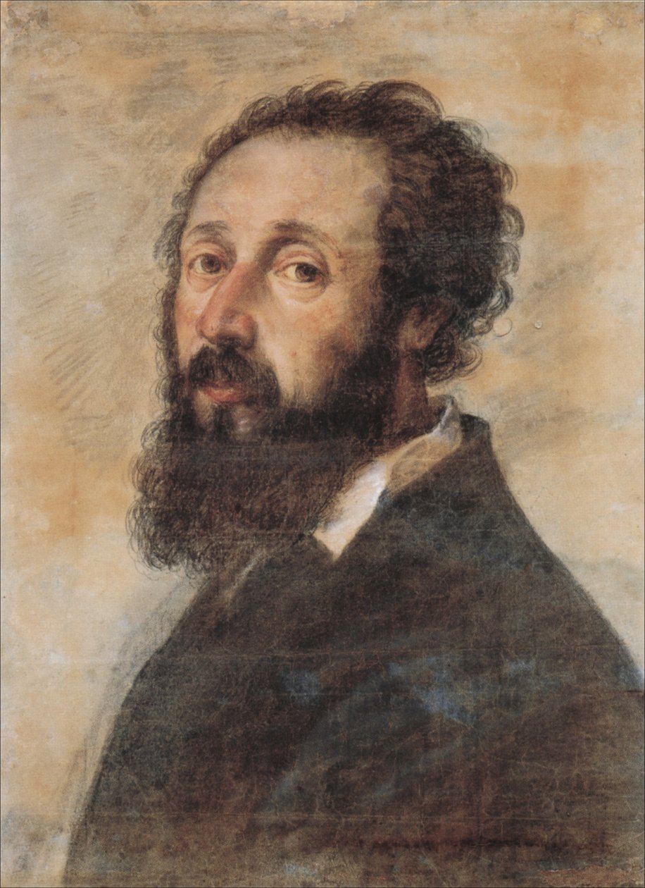 Giulio Romano, zelfportret door Giulio Romano