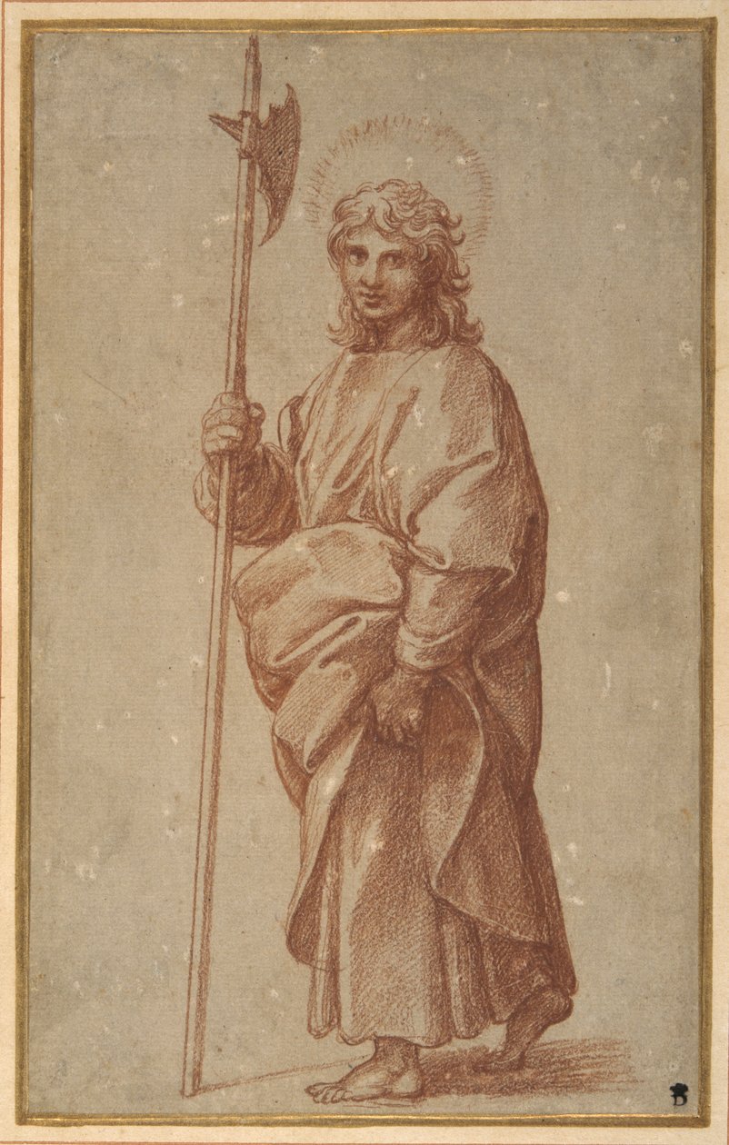 De twaalf apostelen: St. Thaddeus door Giulio Romano