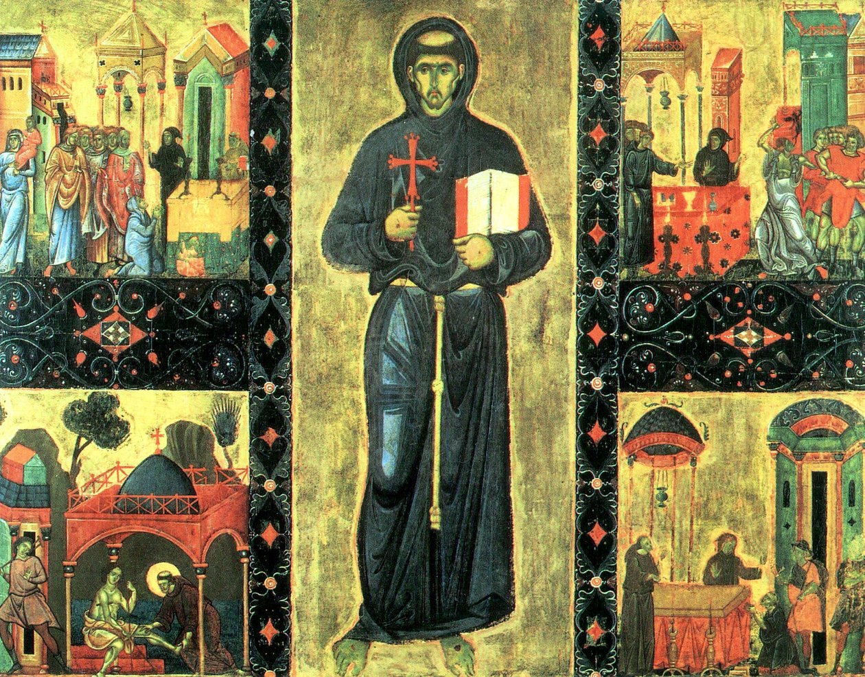 St. Franciscus door Giunta Pisano