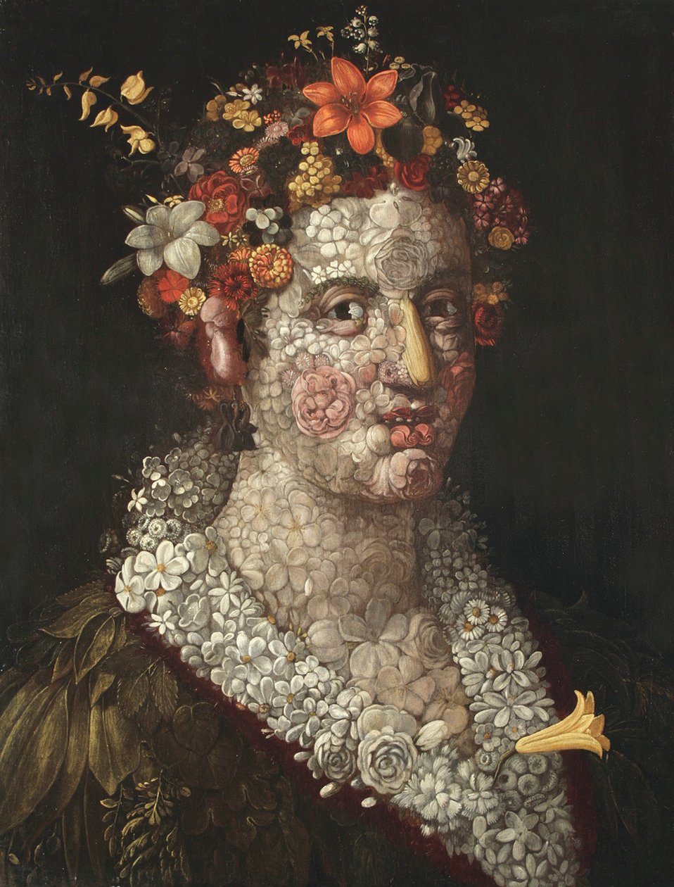 Flora door Giuseppe Arcimboldo