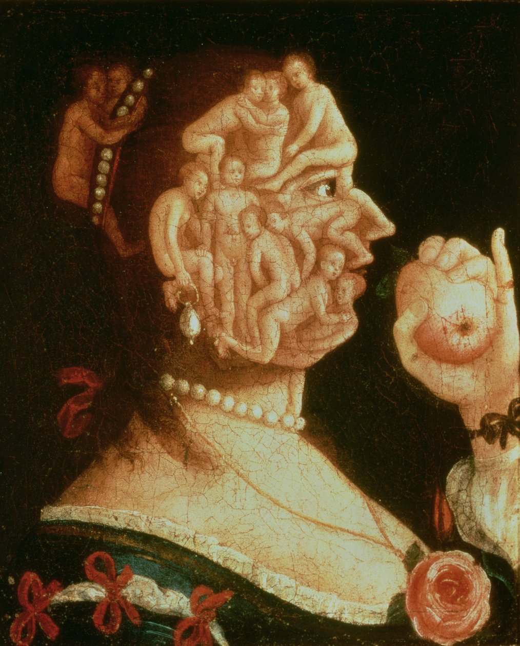 Portret van Eva door Giuseppe Arcimboldo