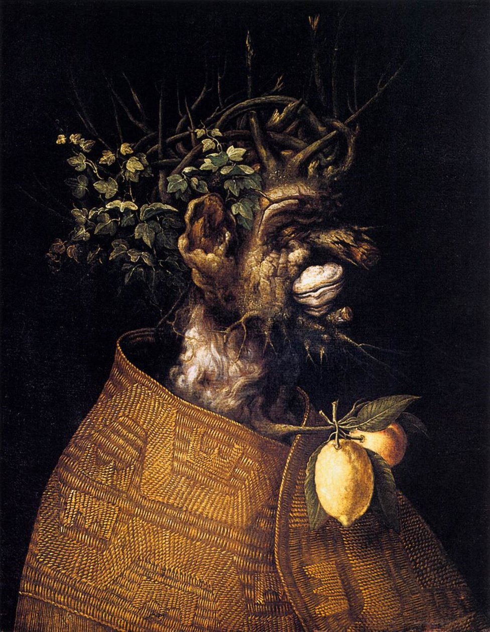 Winter door Giuseppe Arcimboldo