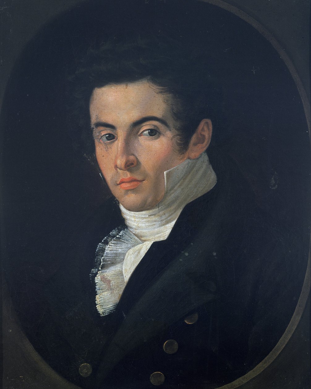 Portret van Vincenzo Bellini door Giuseppe Cammarano
