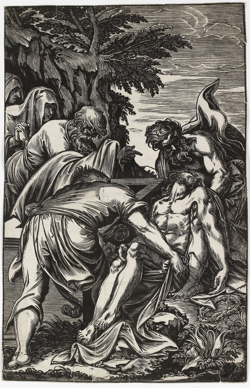 De Graflegging, 1592-1607 door Giuseppe Scolari