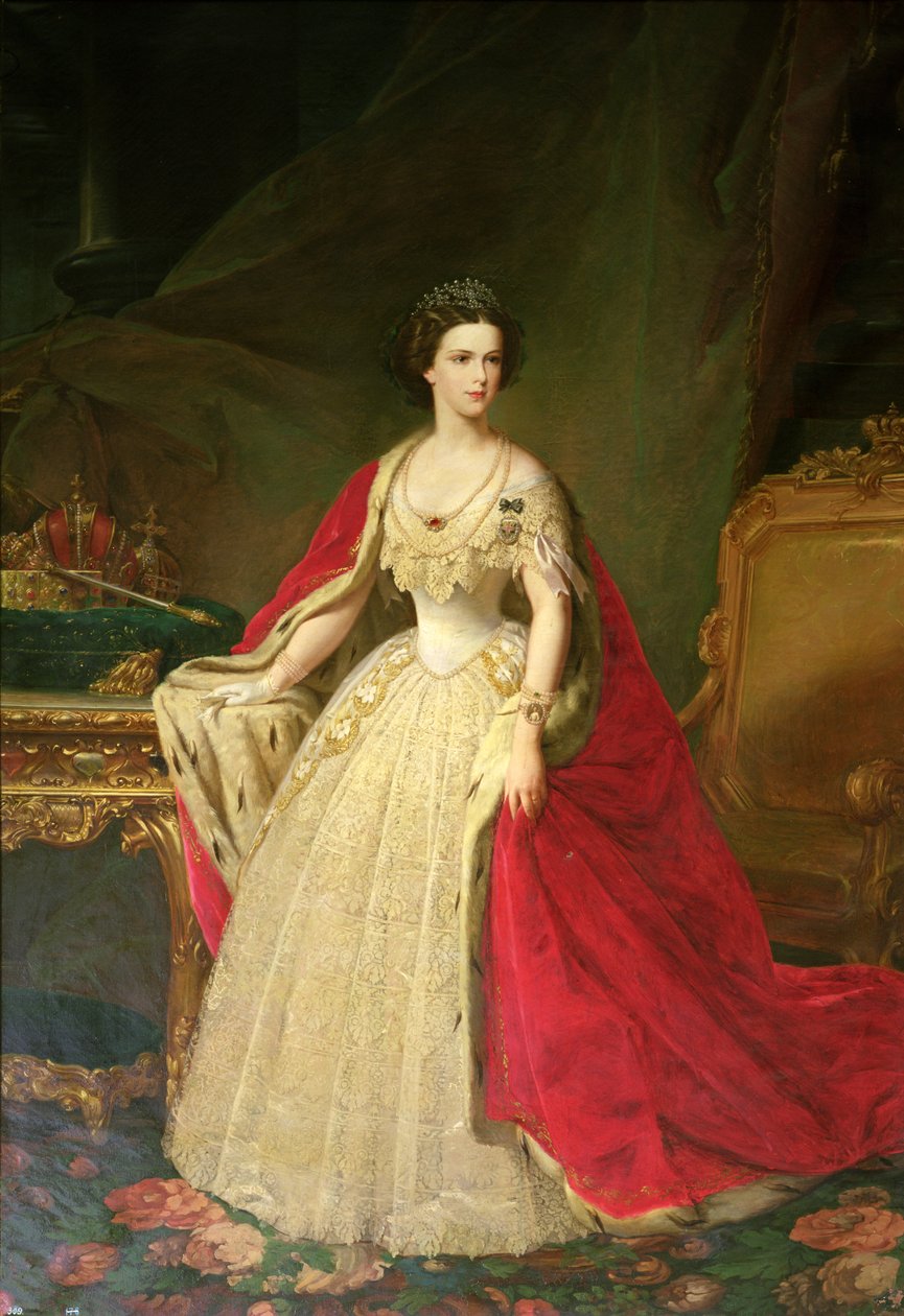 Keizerin Elizabeth (1837-98) van Beieren door Giuseppe Sogni