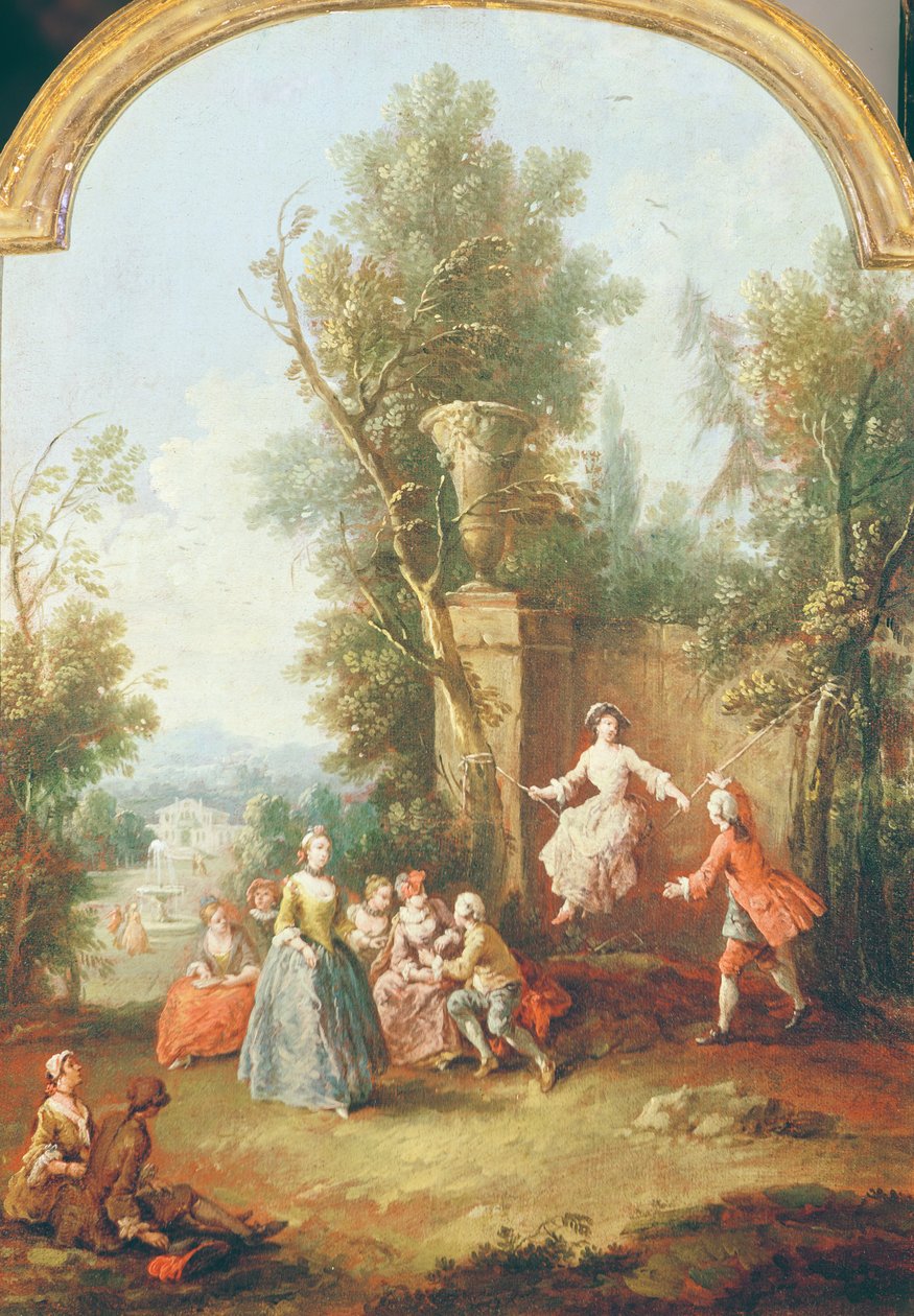 De Schommel, c.1765-70 door Giuseppe Zais