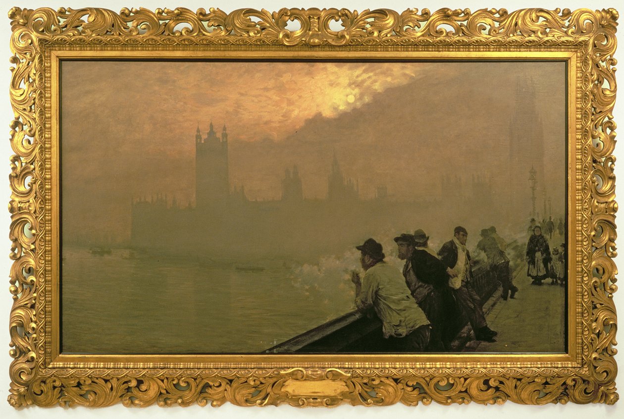 Westminster, 1878 door Giuseppe de Nittis