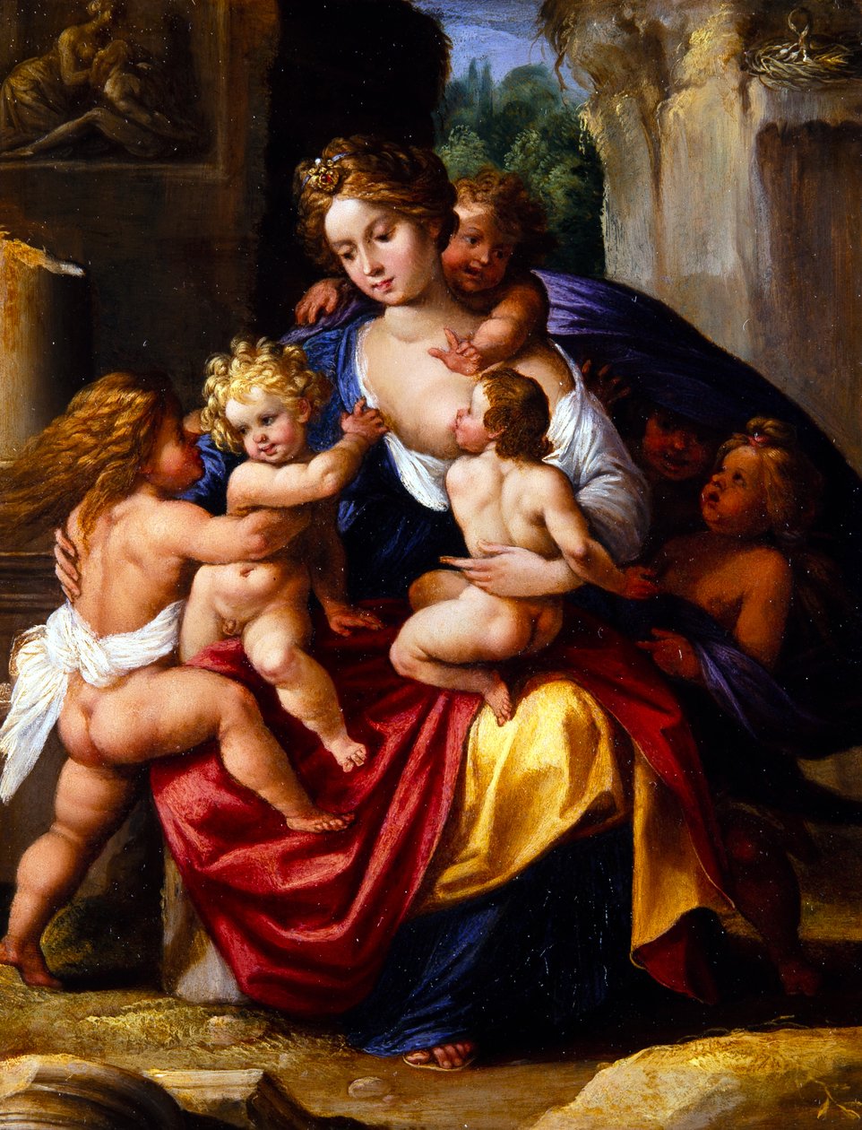 Liefdadigheid door Giuseppe (1568 1640) Cesari