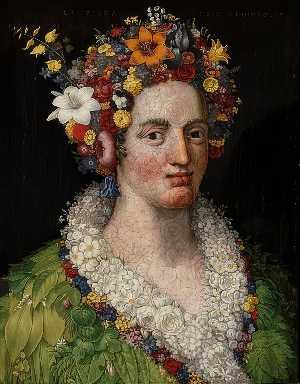 Flora door Giuseppe Arcimboldo
