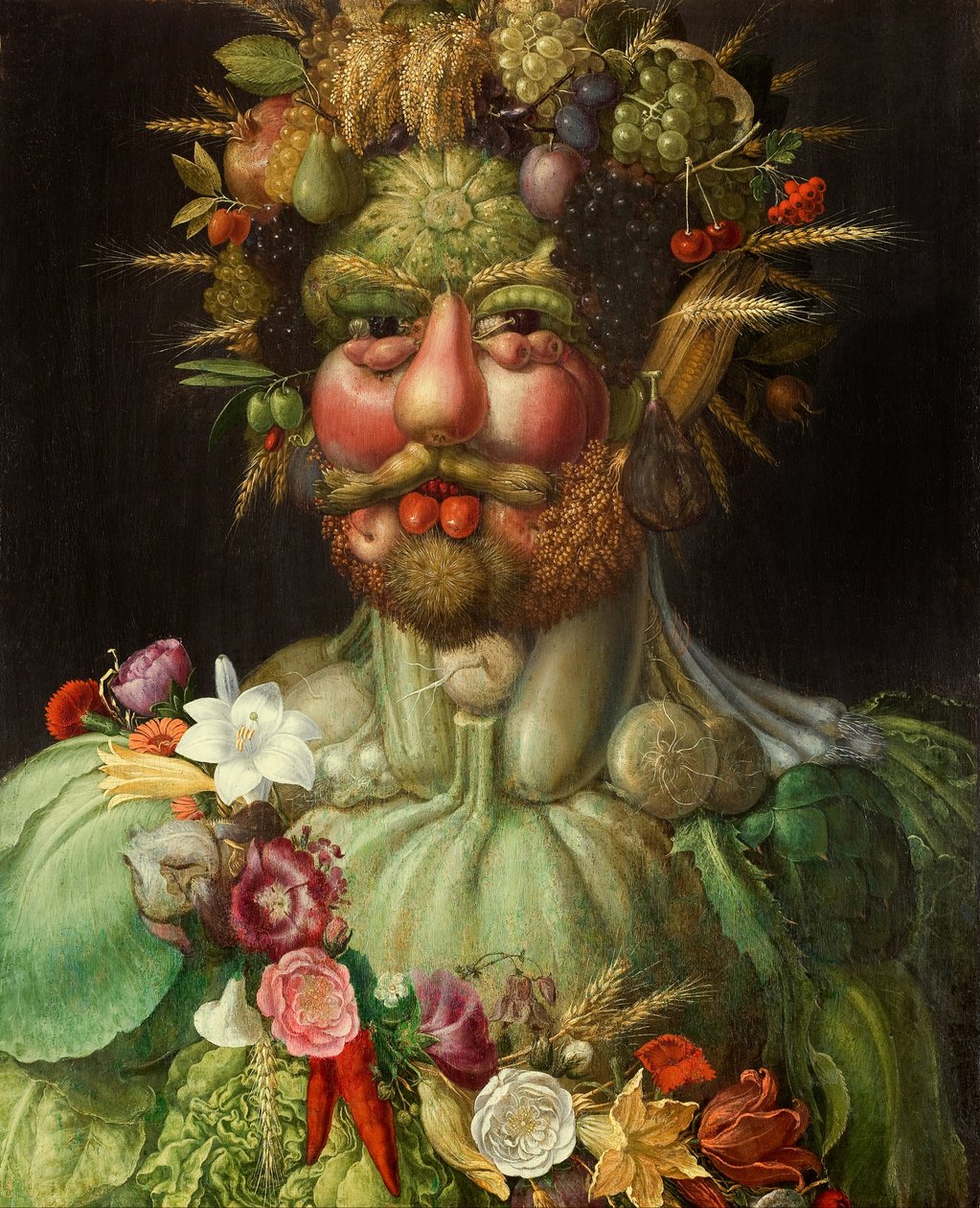 Vertumnus, 1591 door Giuseppe Arcimboldo