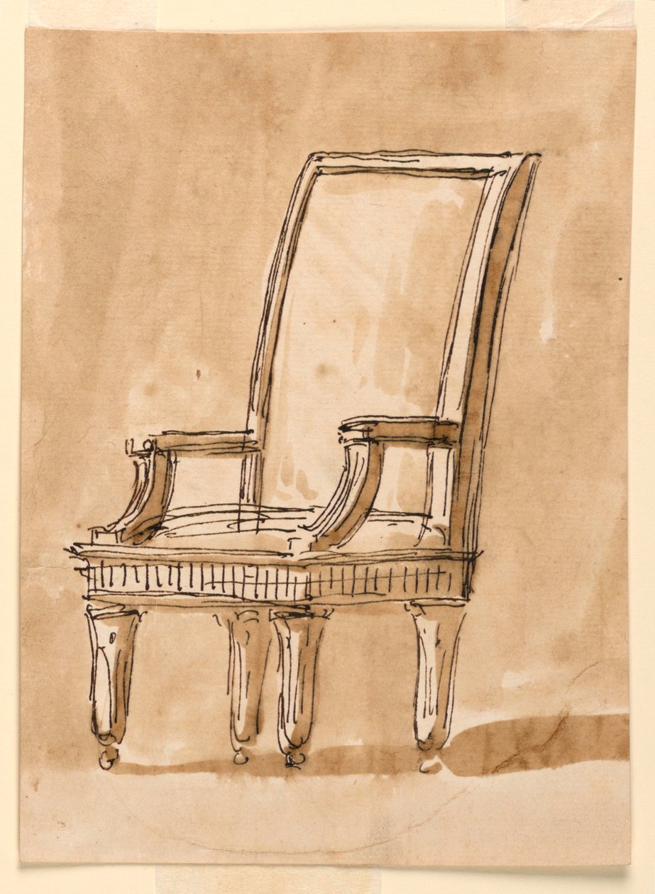 Fauteuil door Giuseppe Barberi