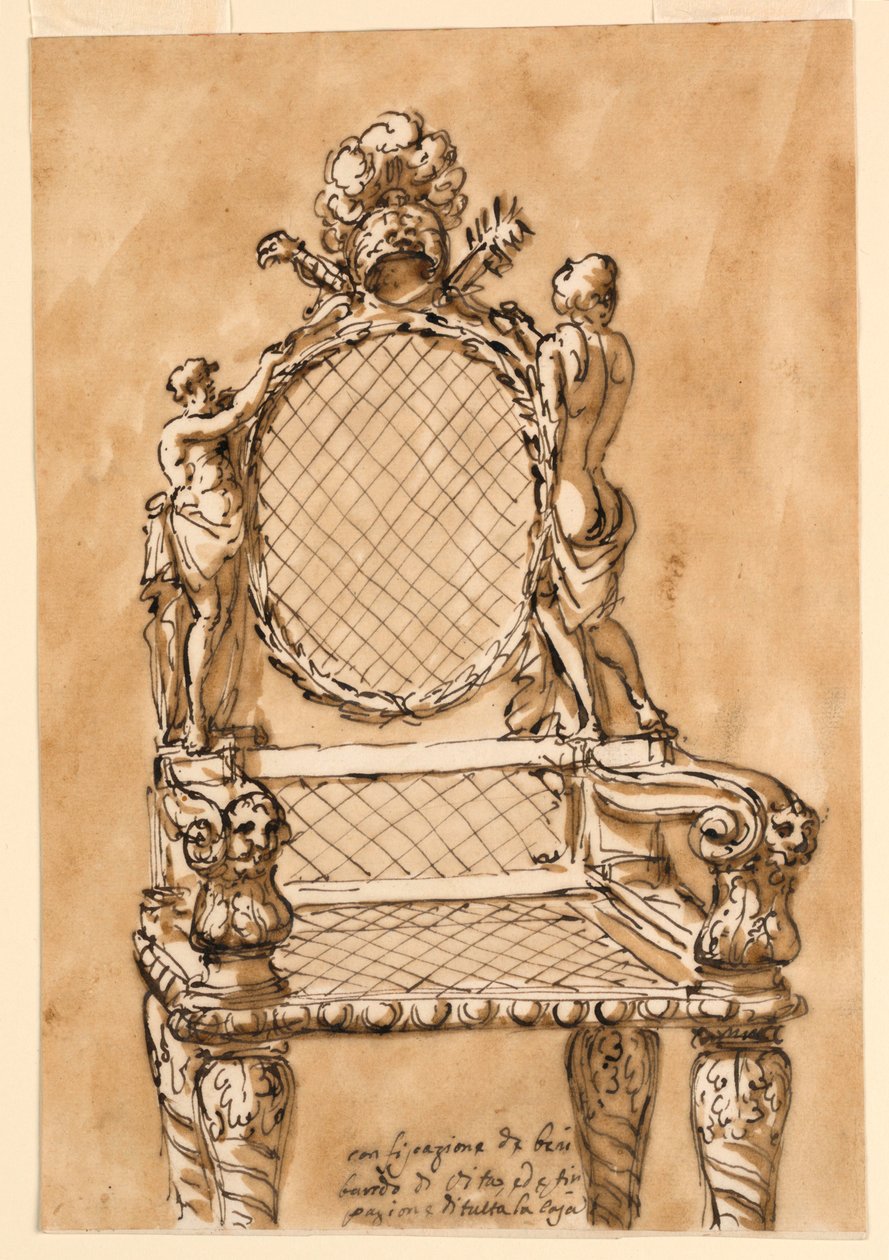Stoel door Giuseppe Barberi