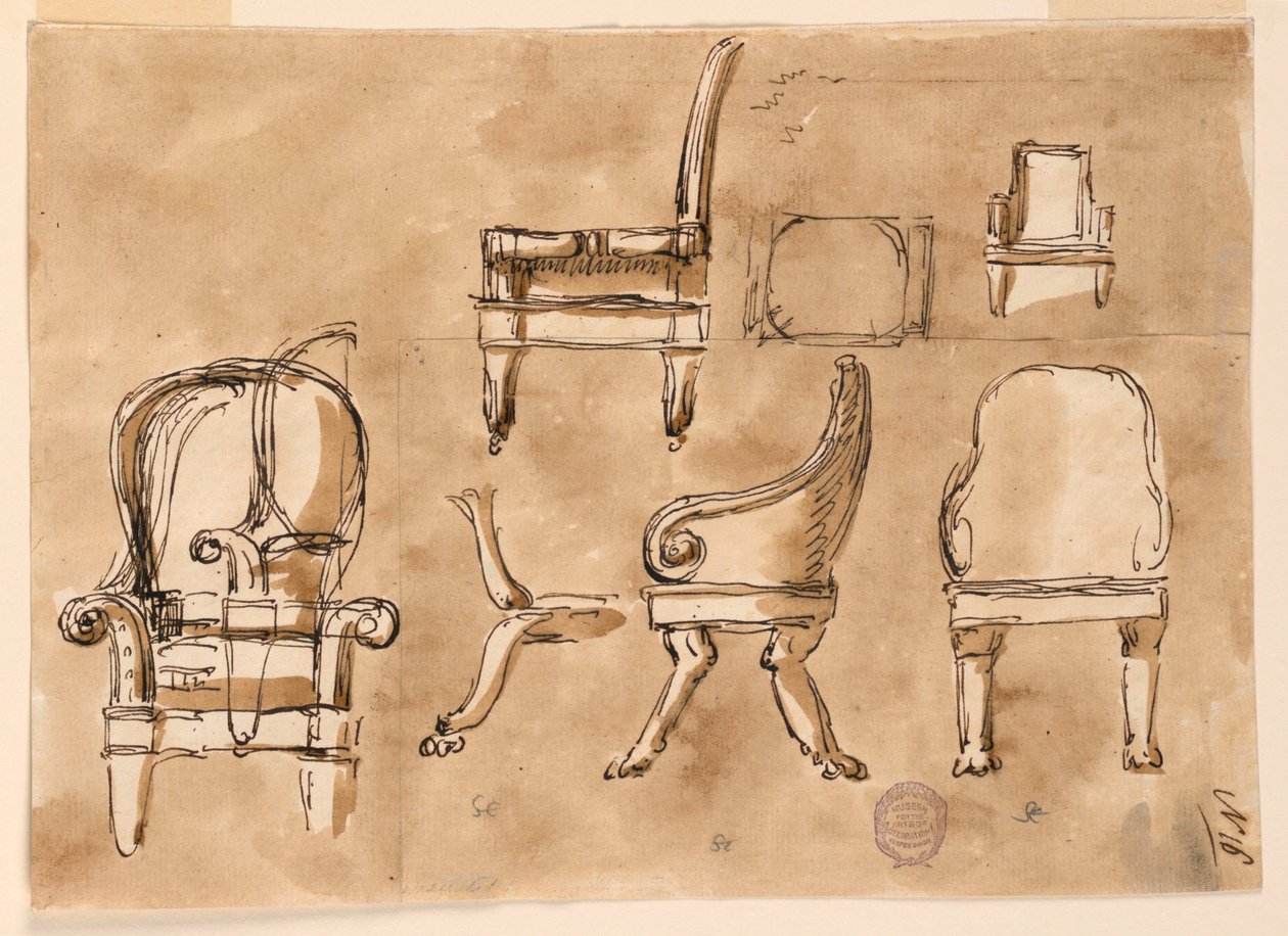 Stoelen door Giuseppe Barberi
