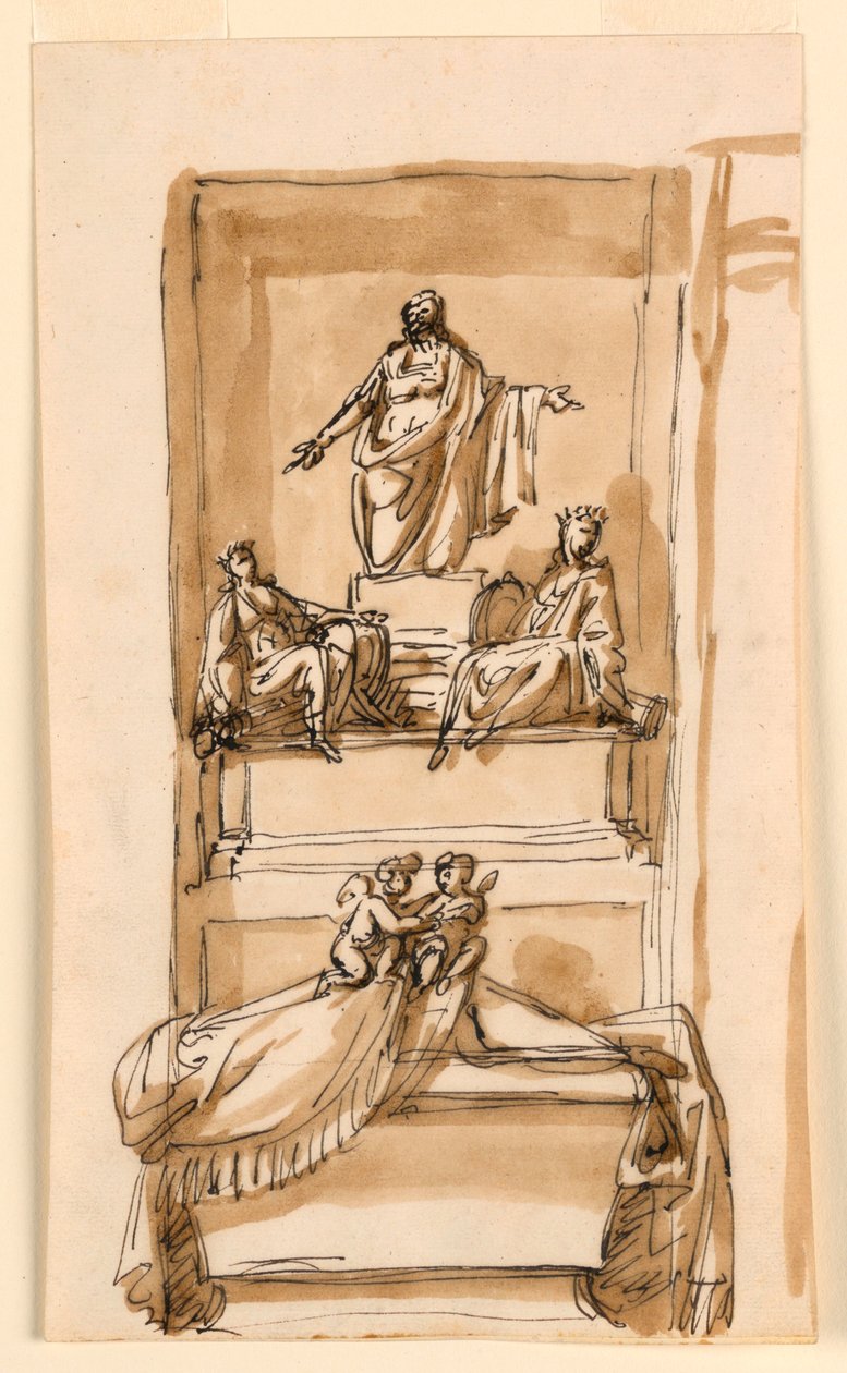 Monument door Giuseppe Barberi