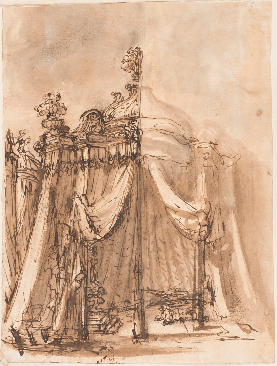 Koninklijke tent door Giuseppe Barberi