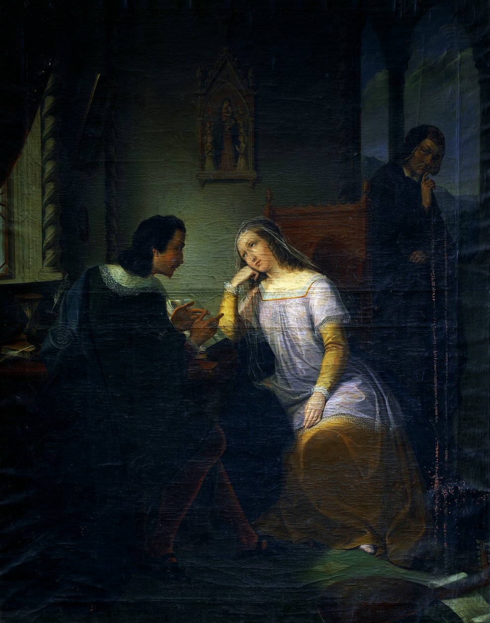 Abelard en Heloise door Giuseppe Calzi