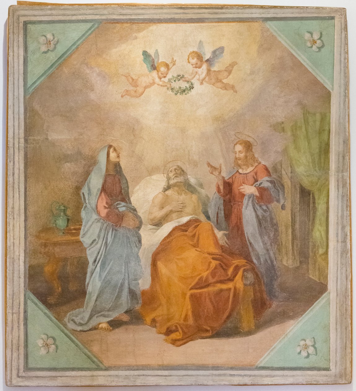 Dood van Sint Jozef door Giuseppe Craffonara