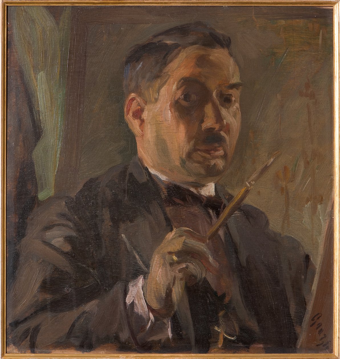 Zelfportret door Giuseppe Graziosi