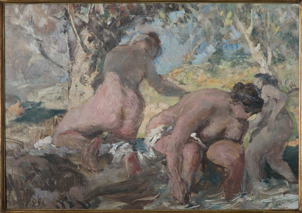 De baders door Giuseppe Graziosi