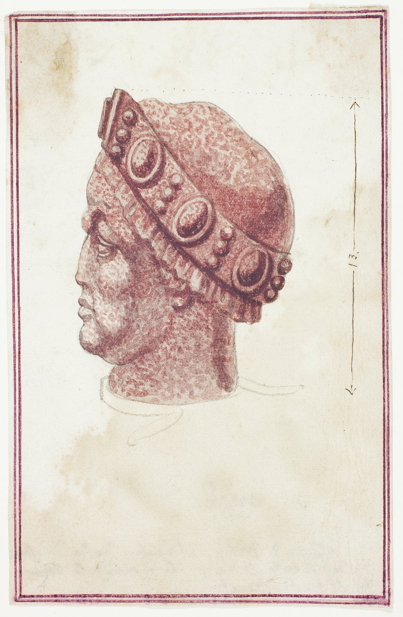 Porfierkop (San Marco, Venetië) door Giuseppe Grisoni