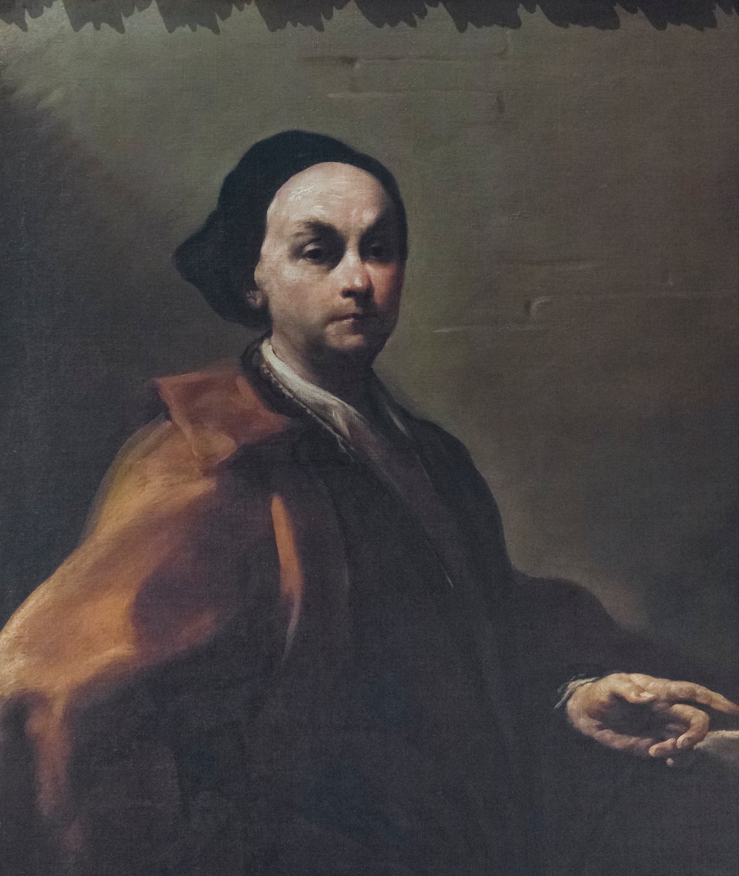 Zelfportret door Giuseppe Maria (1665 1747) Crespi