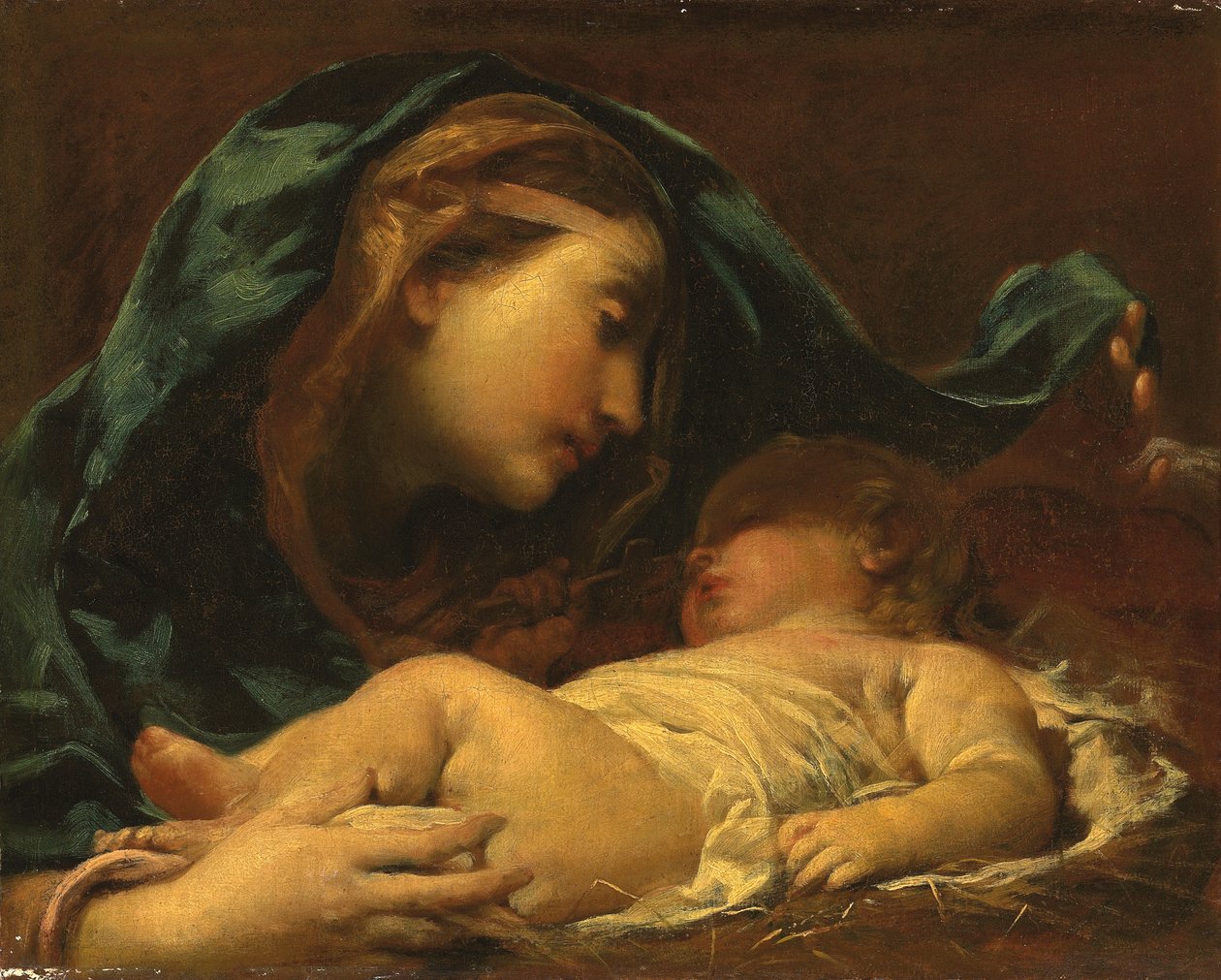 Madonna en Kind door Giuseppe Maria Crespi