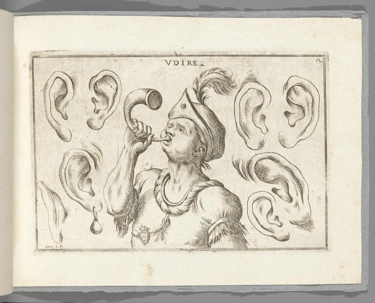 Gehoor door Giuseppe Maria Mitelli
