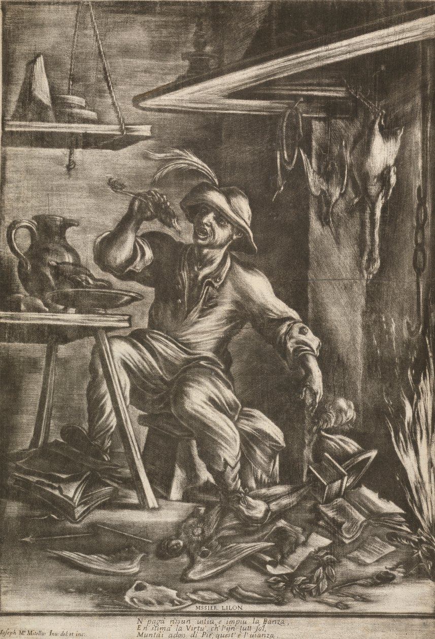 Mssier Lilon door Giuseppe Maria Mitelli