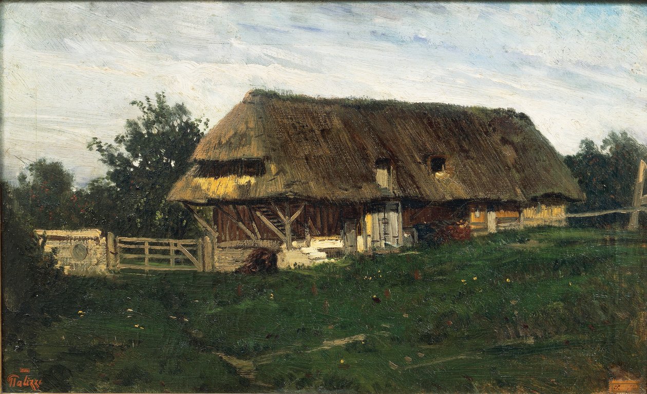 Landhuis door Giuseppe Palizzi