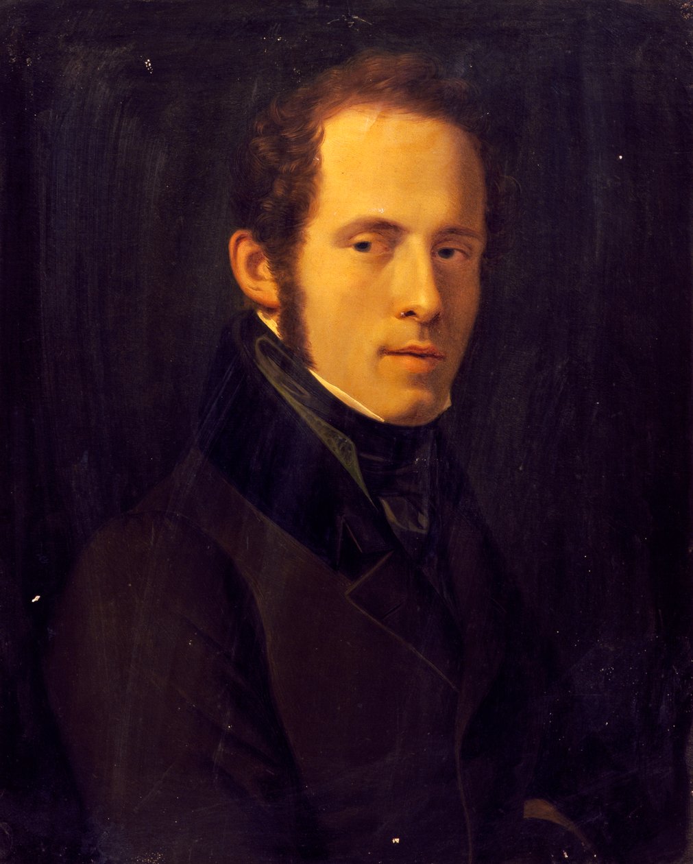 Portret van Vincenzo Bellini door Giuseppe Patania