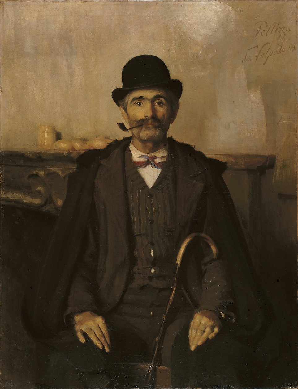 Makelaars Giuseppe Giani door Giuseppe Pellizza da Volpedo