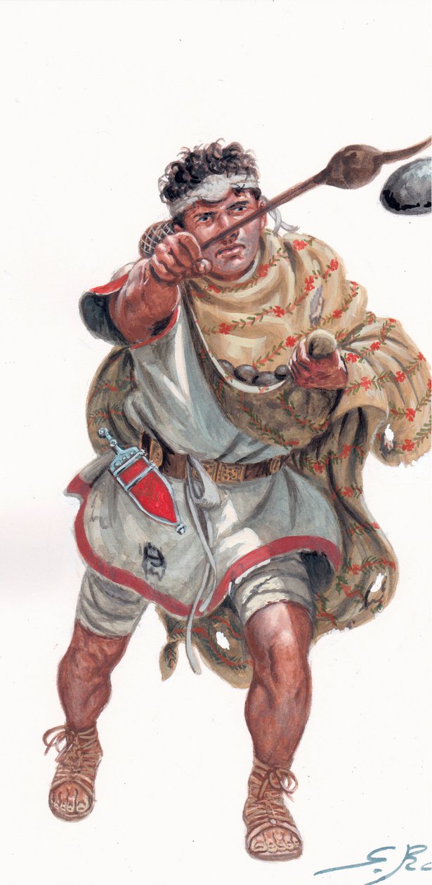 Slinger uit de Balearen door Giuseppe Rava
