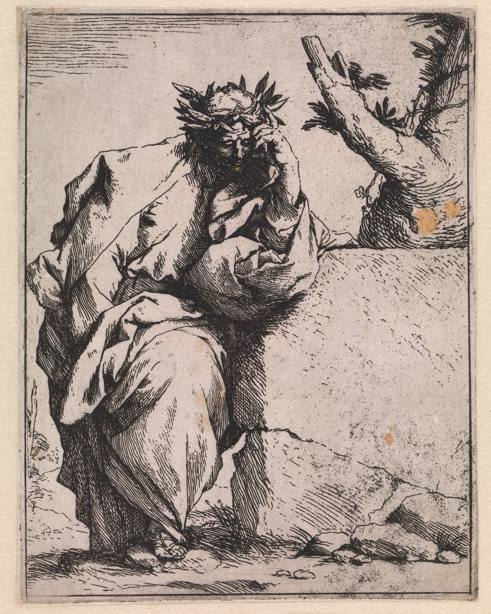 Dichters door Giuseppe Ribera