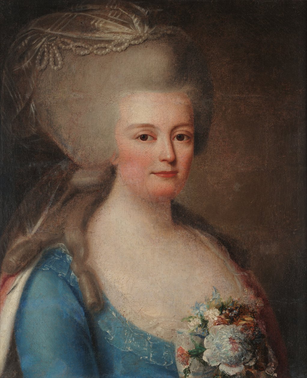 Portret van prinses Maria Francisca Benedita door Giuseppe Troni
