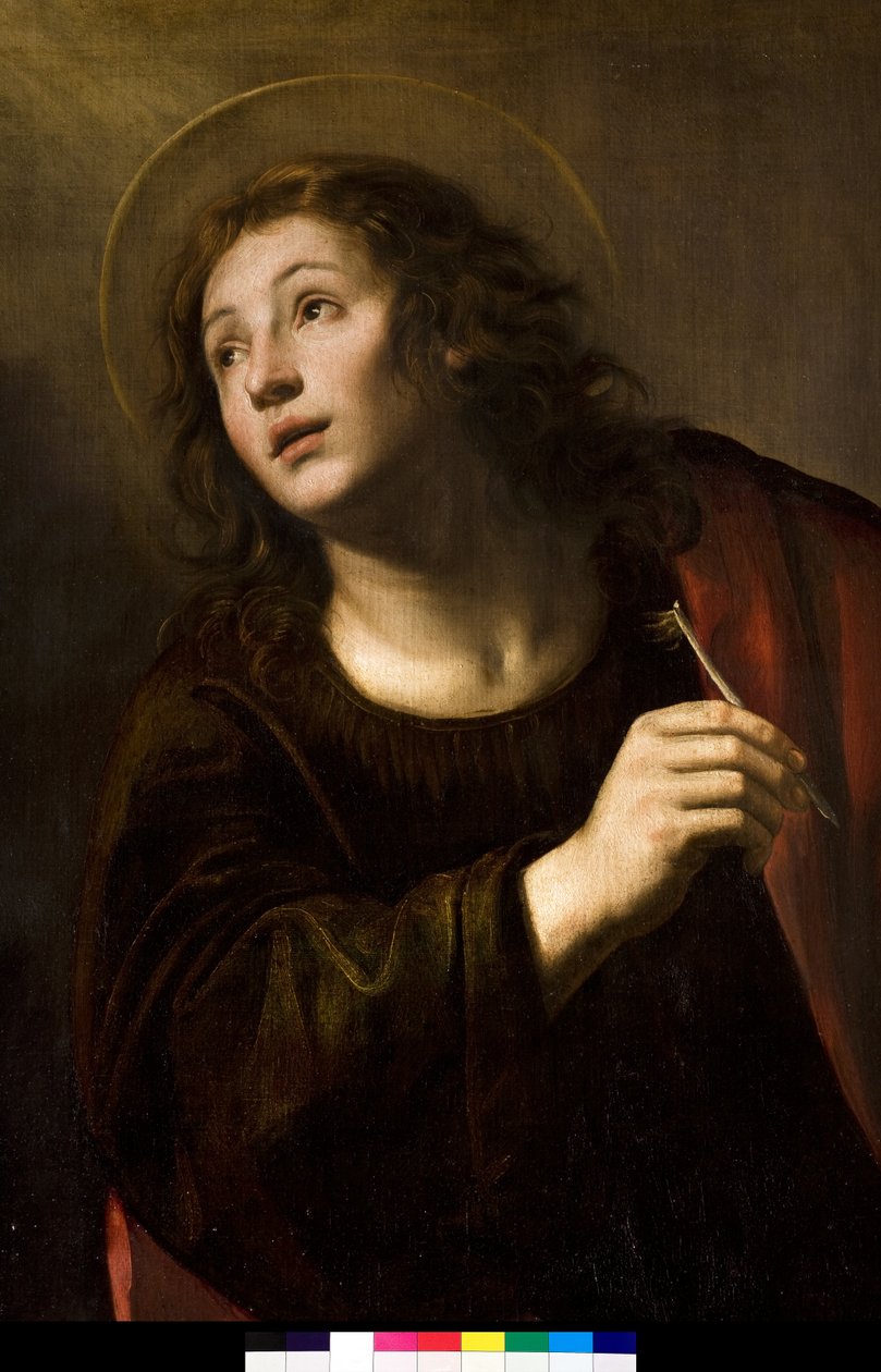 Sint Johannes de Evangelist door Giuseppe Vermiglio